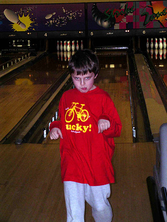 Shane Mother Son Bowling 2-10-08