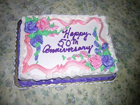 Happy Anniversary Cake