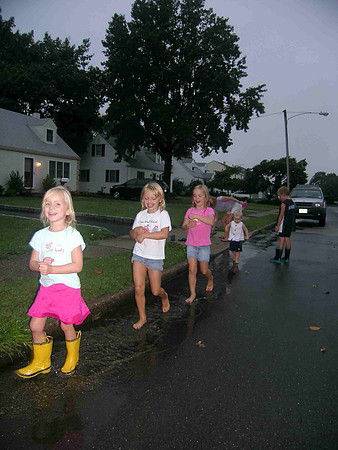 Corinthian Kids in Puddles 82006